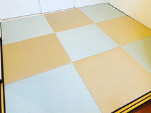 新畳 / ダイケン清流畳表 青磁色、灰桜色