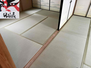 新畳 / 熊本産畳表「夕凪」男前表(経糸:麻綿糸)