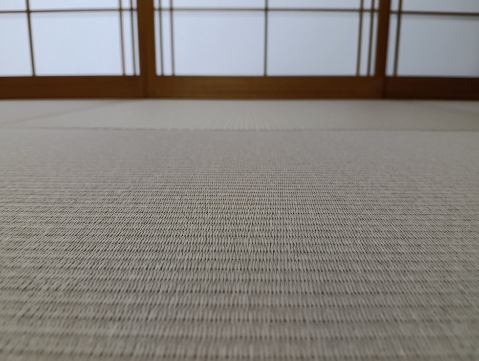 東郷町　樋田様　ダイケン和紙畳表 清流 灰桜色