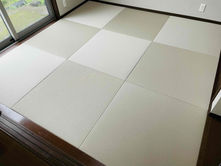 新畳 / 縁なし畳・ダイケン清流灰桜色