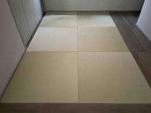 新畳 / 縁なし半畳(ダイケン 清流 若草色)