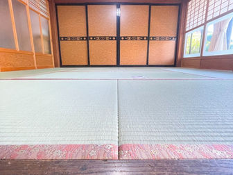 長年使われてきた畳の入れ替え工事