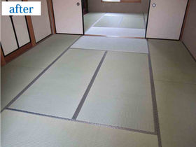 28年前に施工させて頂いたお客様の表替え