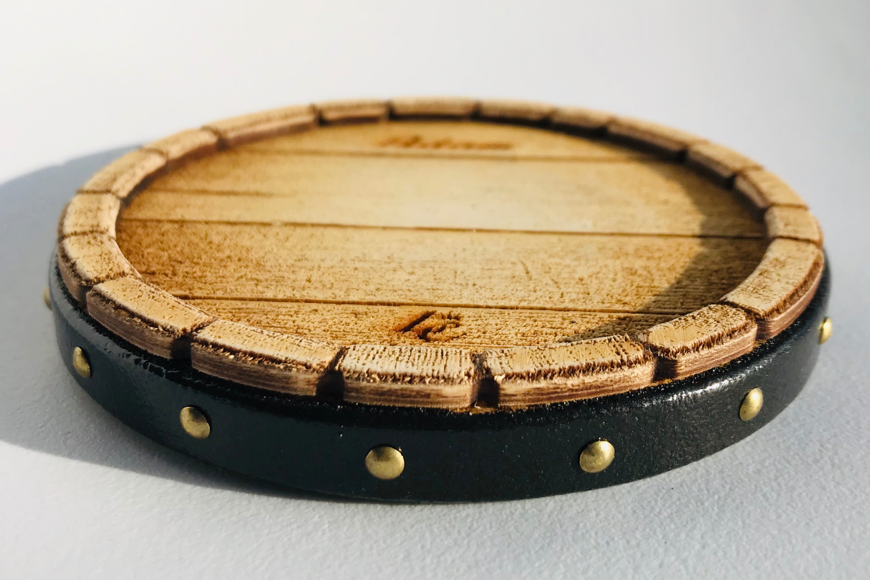 Luxury Drink Coasters | Sign Wine Barrel | Best Table Coasters for drinks