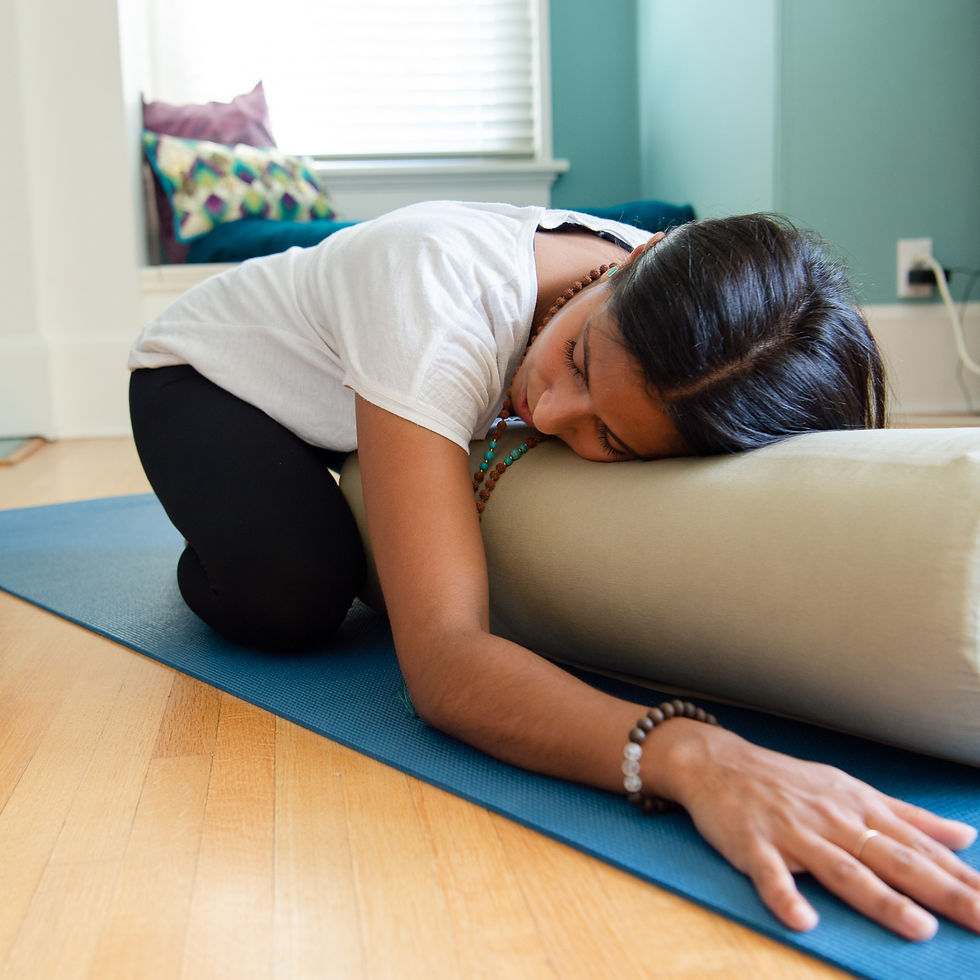 Candlelit Restorative Yoga & Mini-Massage
