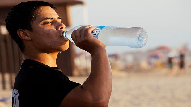 חניך באימון ים