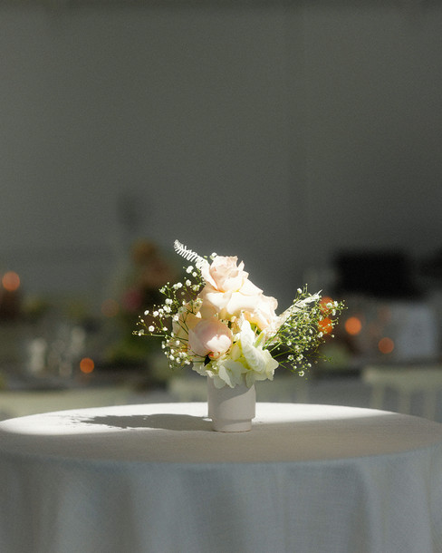Melina & Michael's wedding exuded elegance and romance, featuring a palette of soft whites, ivory, and gentle blush pink. The delicate tables adorned with gold and crystal stemware, paired with pristine white linens and chairs, created a modern yet regal atmosphere, perfect for their day. Every detail was thoughtfully curated to reflect their love, making it an unforgettable celebration.
Introducing our elegant and timeless custom wedding signage, designed to elevate your special day. From beautiful table numbers to romantic menus, each piece is crafted to complement your unique vision. Let us help you create a memorable atmosphere that reflects your love story and adds a touch of sophistication to your celebration.