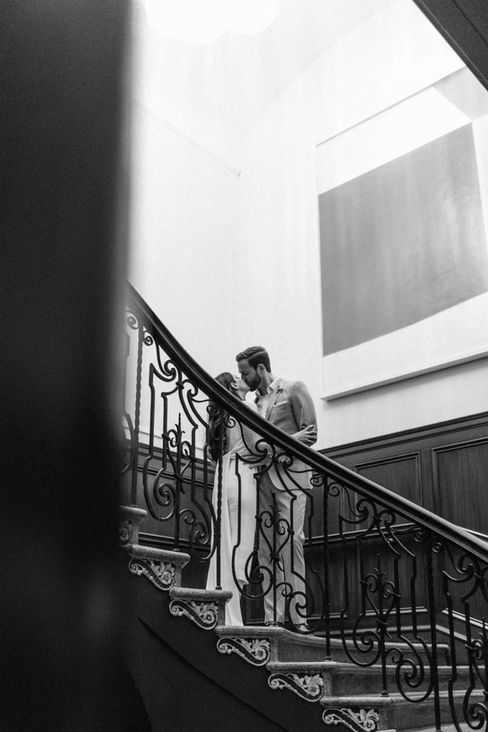 Maryam & Noel's Wedding was a dream of romantic opulence meets garden party. The most gorgeous details with whimsical spring flowers, royal charger plates, gold flatware, crystal stemware, and romantic pastel colours. “The colours of the floral arrangements were inspired by the works of Monet and Renoir,” says the bride. Stone fruit and grapes, inspired by still life paintings, to the table décor and chandeliers hanging from the trees, every detail was perfectly curated.
Maryam and Noel's custom wedding stationery was an exquisite collection that truly captured their special day. Each piece was thoughtfully designed to convey the perfect tone for each aspect of their wedding. The custom ceremony program fans not only highlighted the beautiful details of their ceremony but also provided a refreshing breeze for guests in the summer warmth, featuring watercolour florals in blue, pink, and white with subtle greenery accents on the scalloped edge. Guests were welcomed
with delicious canapes presented on charming custom canape cards adorned with a hand-drawn wreath, while their love of travel inspired the stunning custom seating charts displayed in delightful glass jars. Guest sat down for dinner to a personalized wedding menu, beautifully bordered with delicate watercolour flowers, perfectly complementing the table decor.
Let your guests experience something as unique as you are with your own custom wedding stationery!

​As seen in BRIDES Magazine