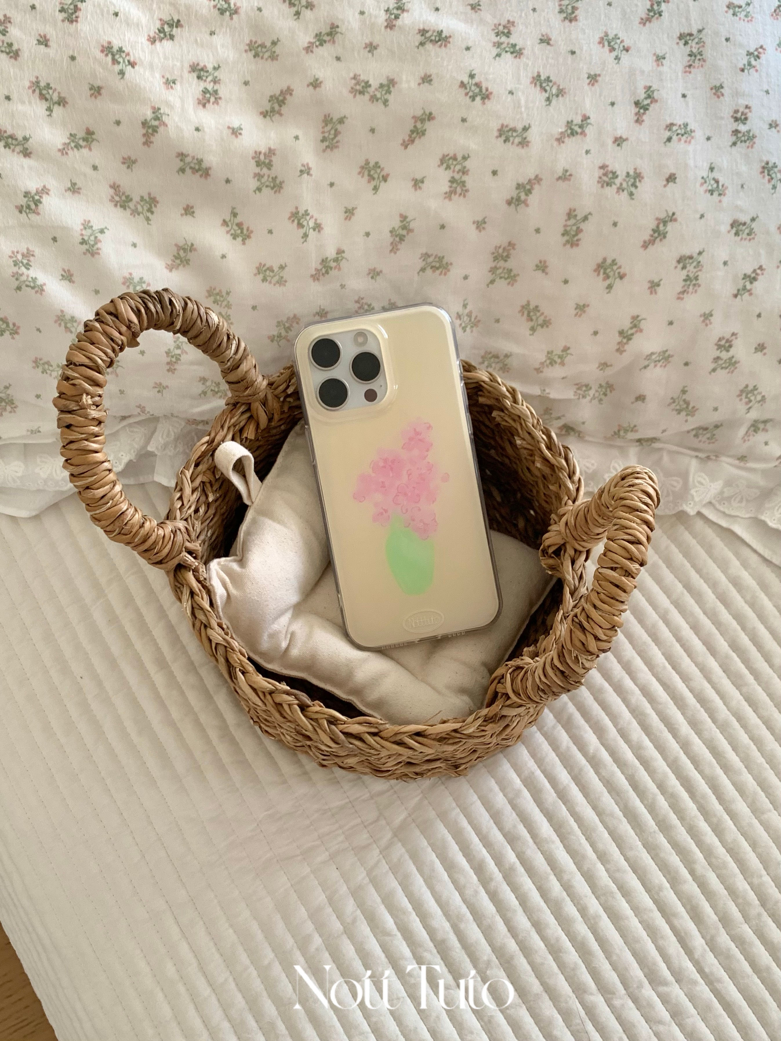 Pale Vase Sketch iPhone Case