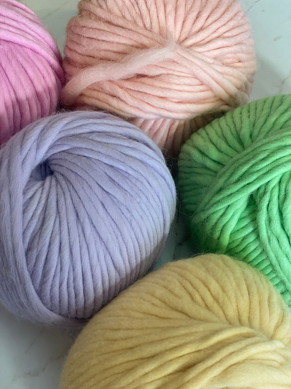 Chunky Merino Wool Yarn multi colour
