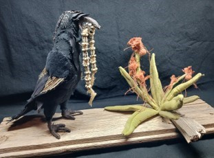Crow Sculpture