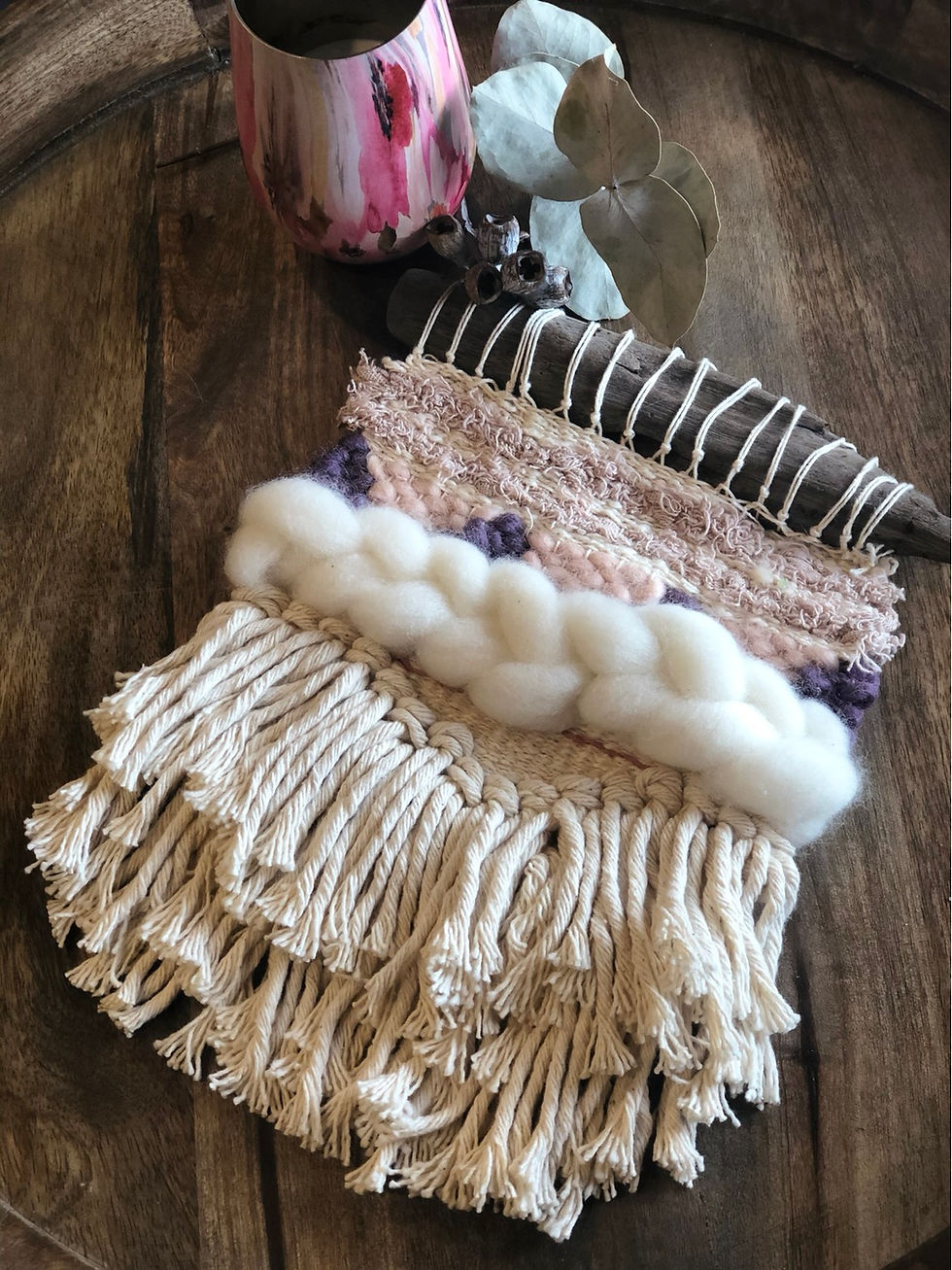 Thumbnail: Bessie | Small Woven Tapestry