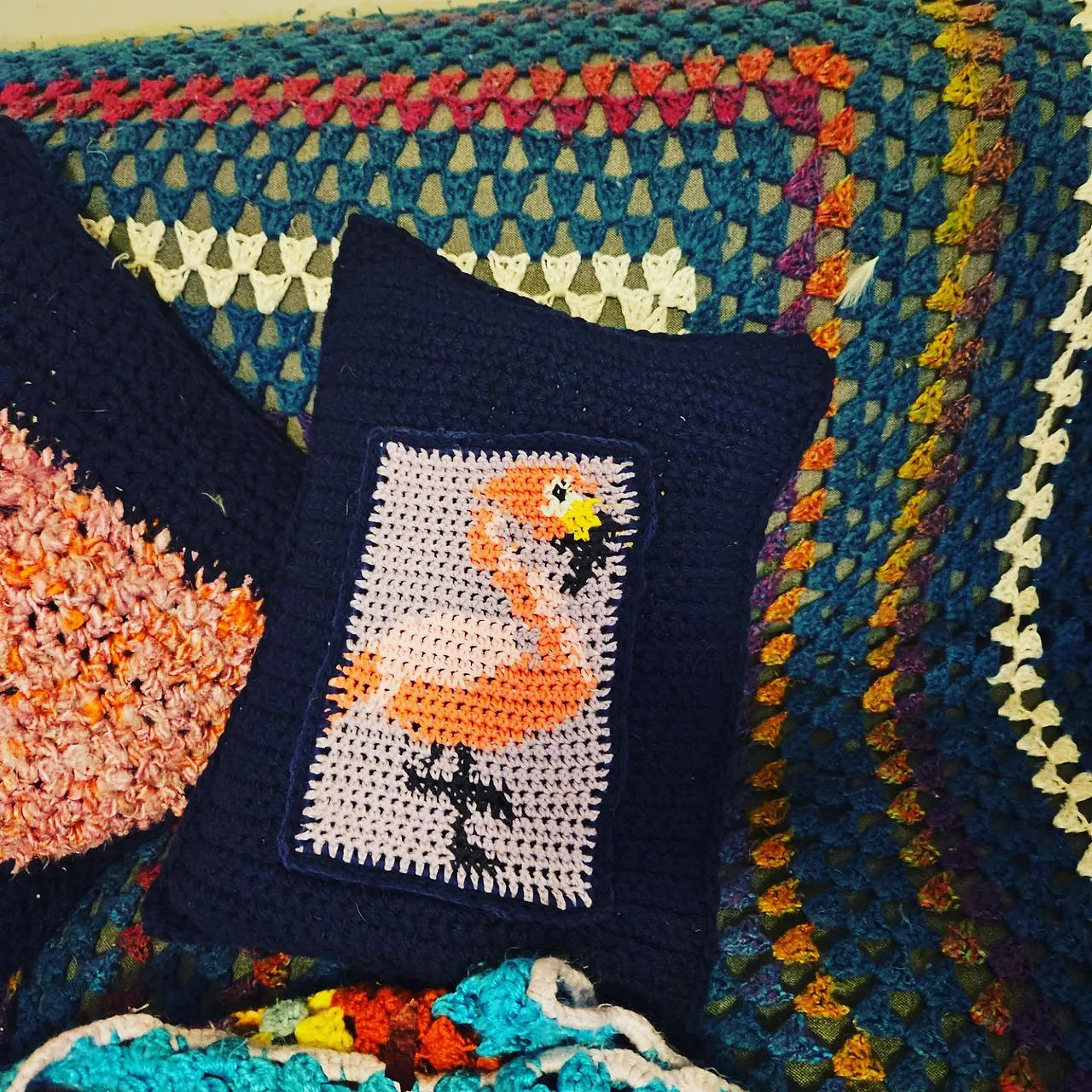 crochet cushion