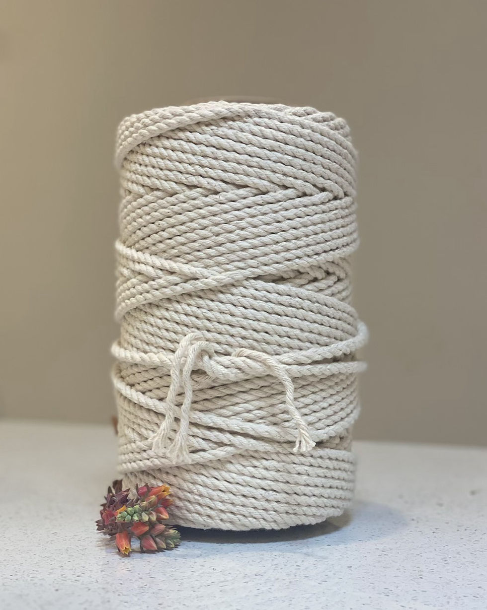 Thumbnail: Natural Australian Cotton Macrame Rope