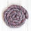 Thumbnail: Pink and grey wool and silk combed top