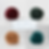 Corriedale felting wool in soft fruits, fig, cinnamon and Ireland Green