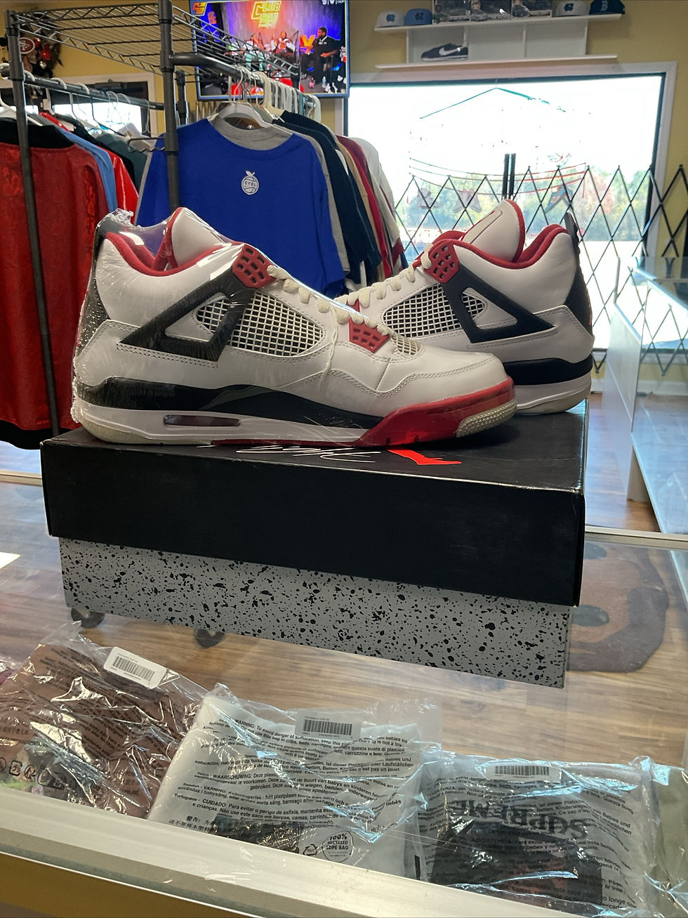 Thumbnail: Jordan 4 “Fire Red” sz 10 New