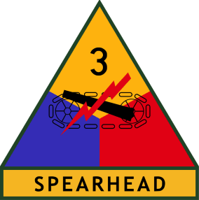 Crest of the 3rd Armored Division of the US Army