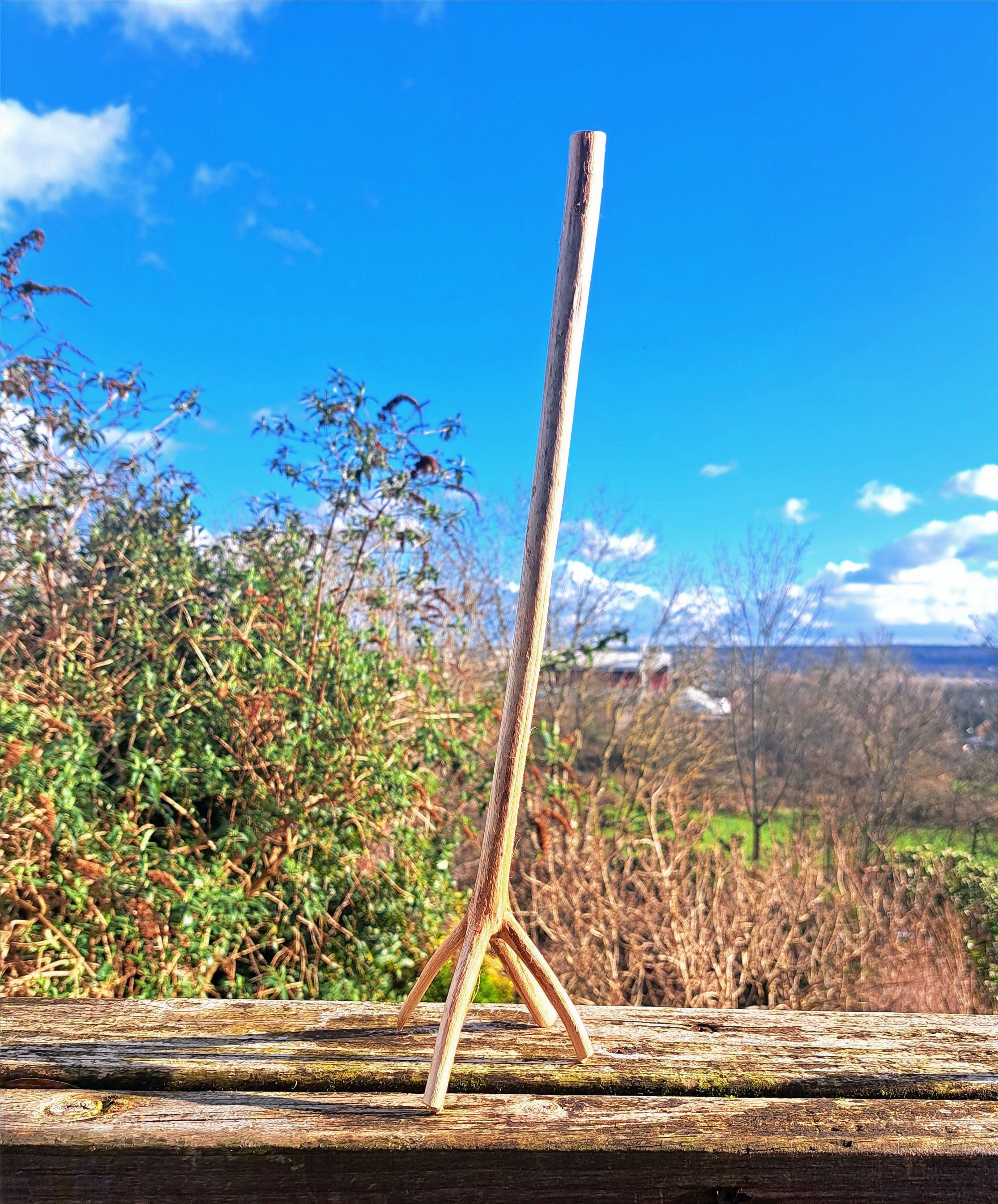 Ancestral Molinillo - cocoa branch whisk