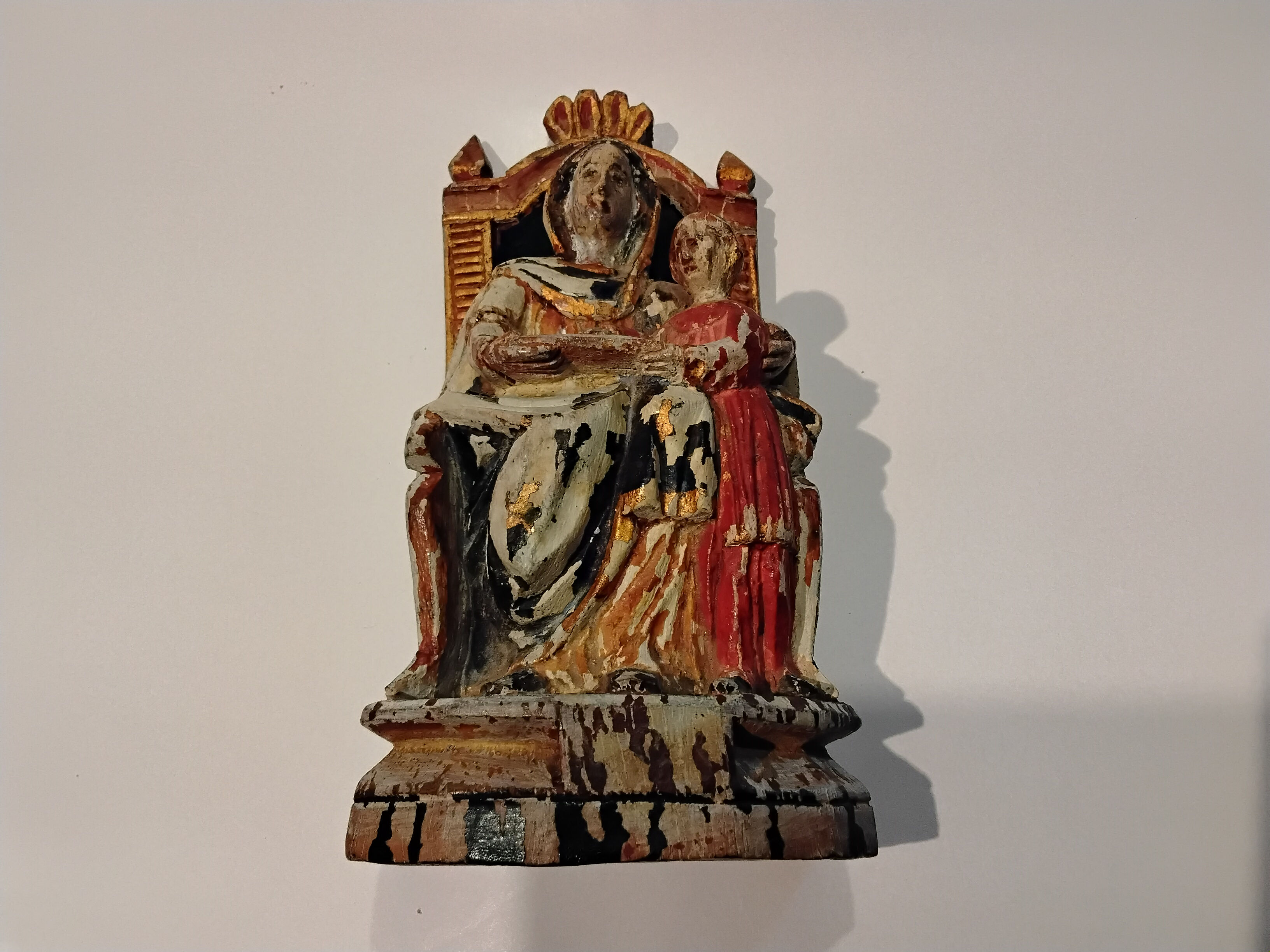 Indo Portuguese -St Anne teaching our Lady to Read c 1890