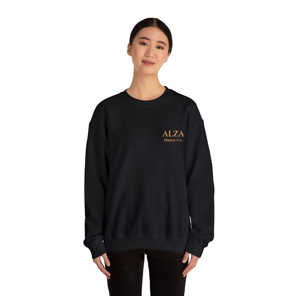 Thumbnail: ALZA Embroidered Crewneck Sweatshirt