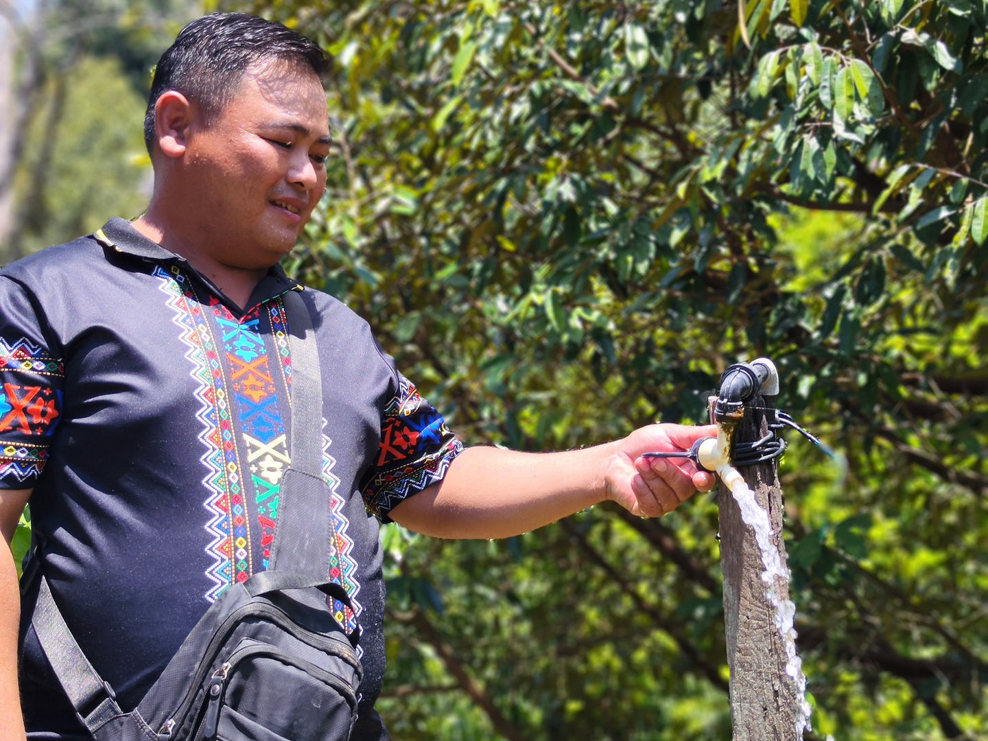 With water available at home, families can use it for daily household needs without the need to buy water again.