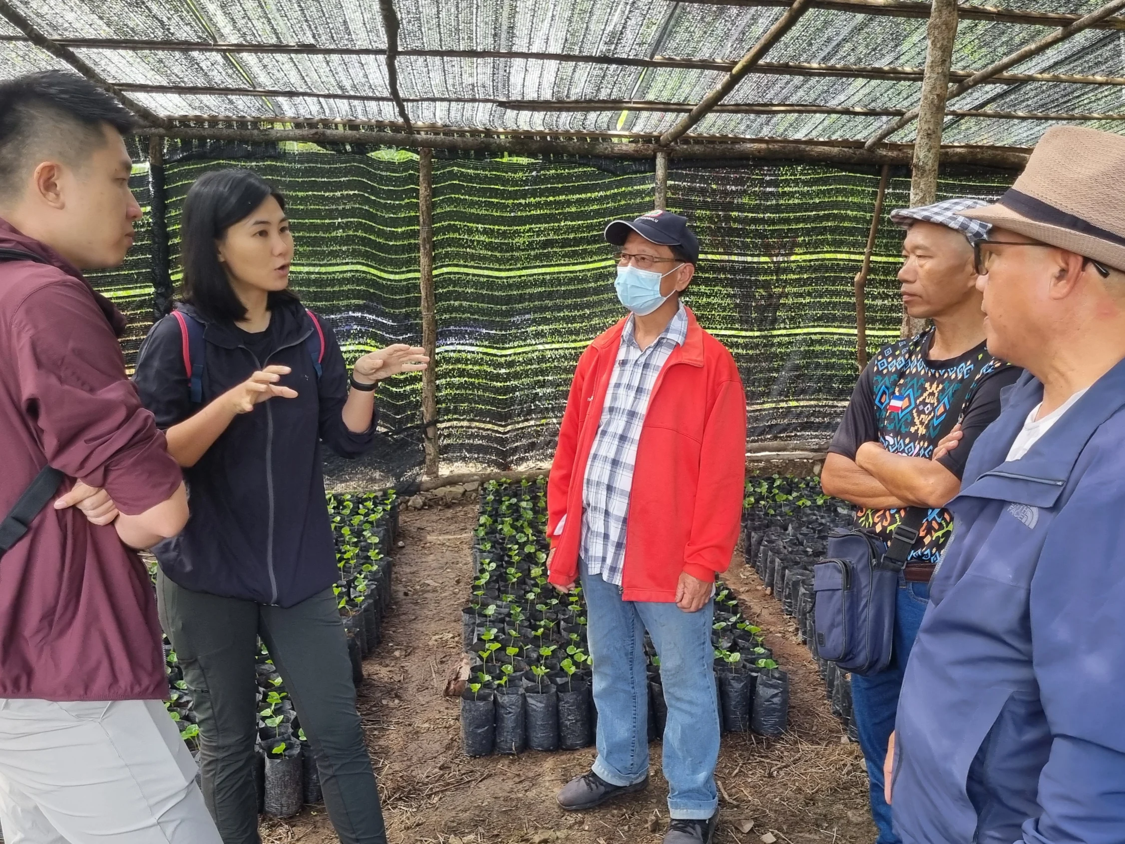 Learning more about the initiatives of local coffee farmers.