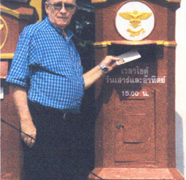 Thailand Stamp Collectors, Richard (Dick) Blakeney, 19??-2019.