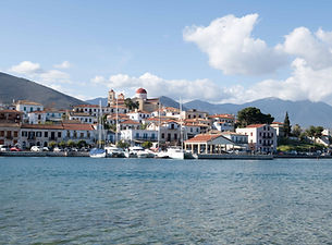 Galaxidi views of the traditional maritime village