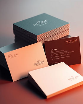 business cards samples by DFW Printing
