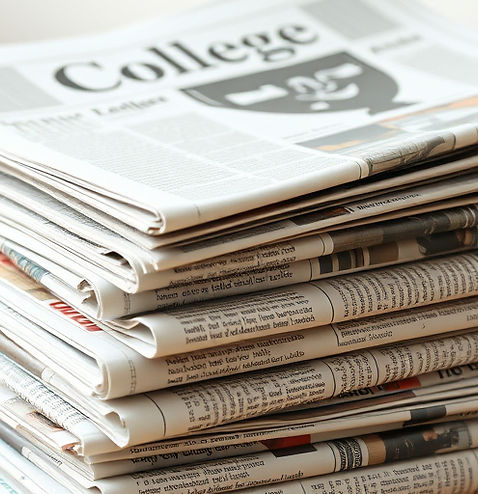 Printed college newspaper for university in Dallas TX