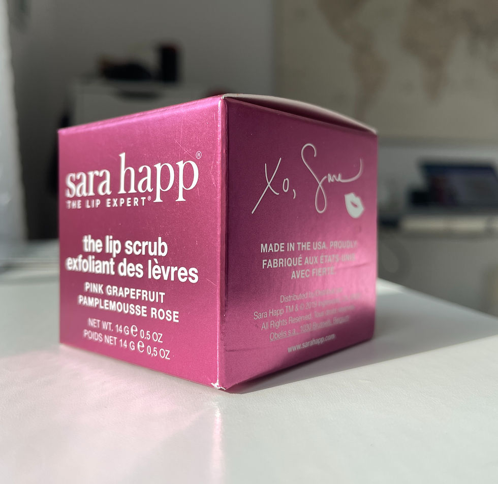 folding carton for luxury cosmetics