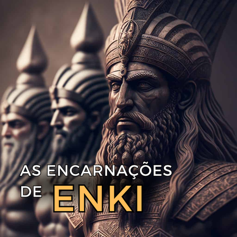 Estátuas de deuses sumérios Anunnaki - As Encarnações de Enki