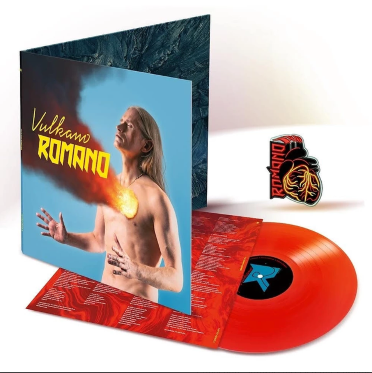 LP VULKANO ROMANO, signiert (opt.)