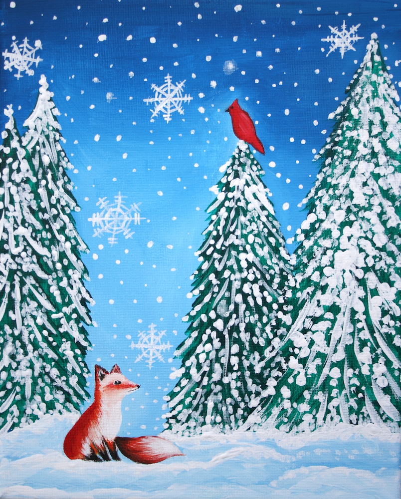 Fox and Cardinal