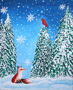 Fox and Cardinal