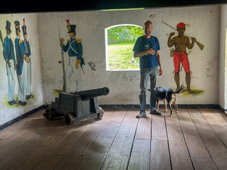 In the Fort of Nieuw Amsterdam