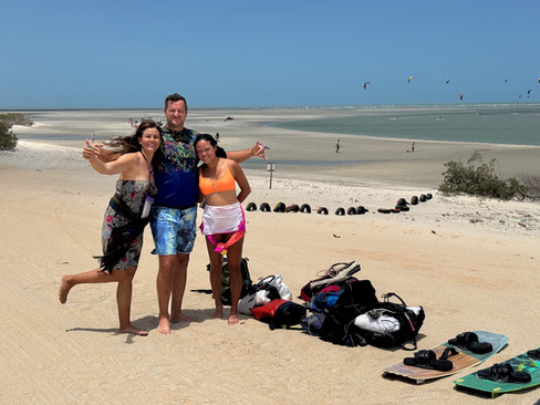 Downwind start in Guriu