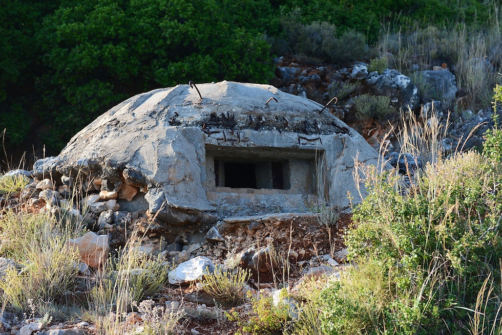 One of 200'000 bunkers