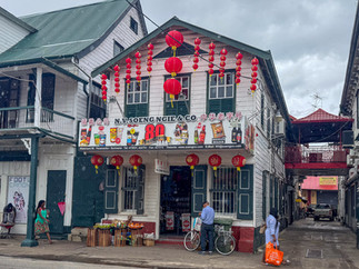 A Chinese shop in town