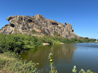 Lakes and rocks in Quixada