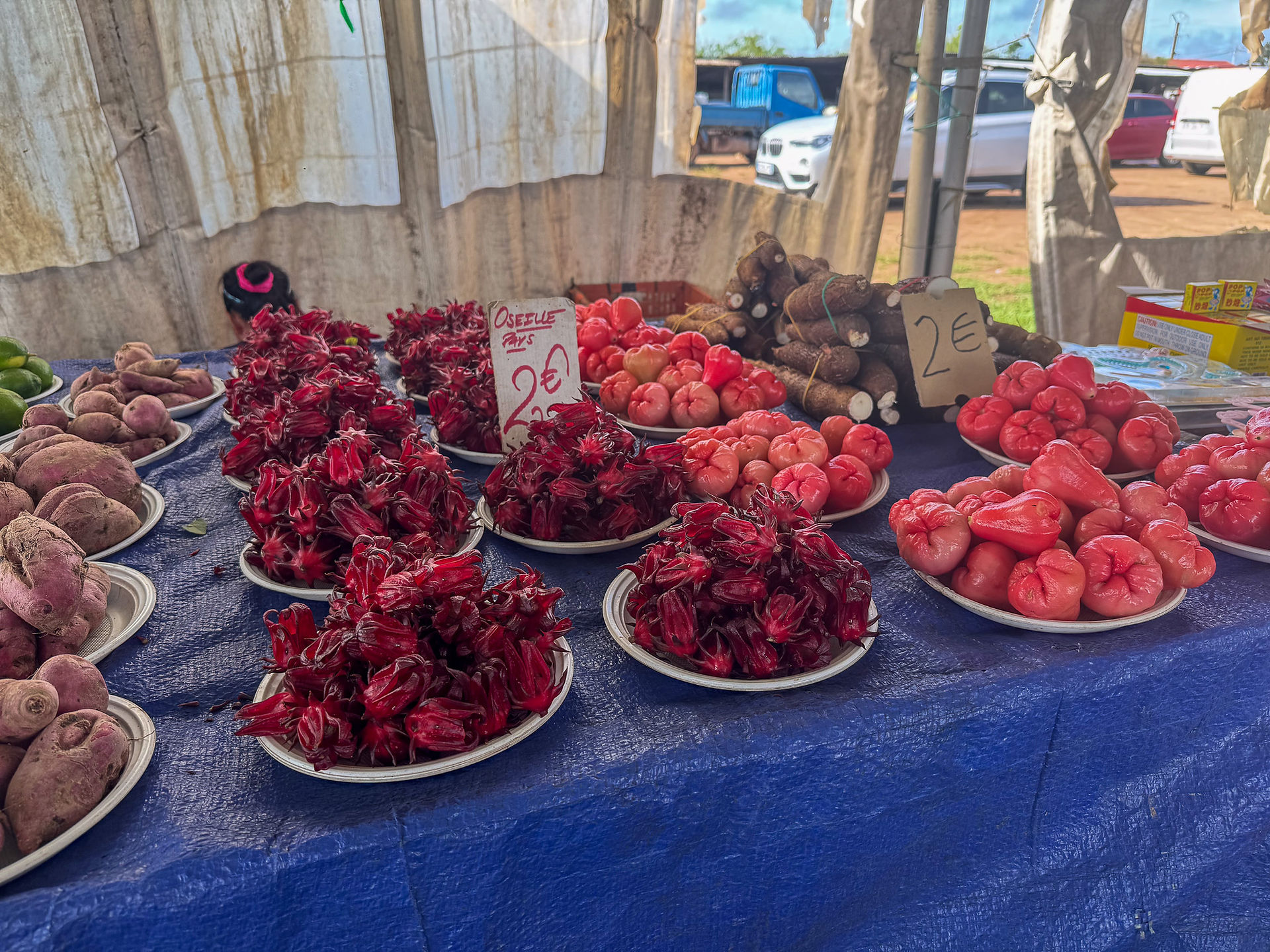 On the market in Javouhey