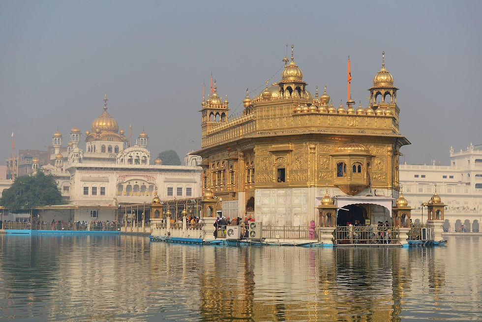 Golden Temple in Amritsar