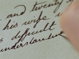 Writing With A Fountain Pen
