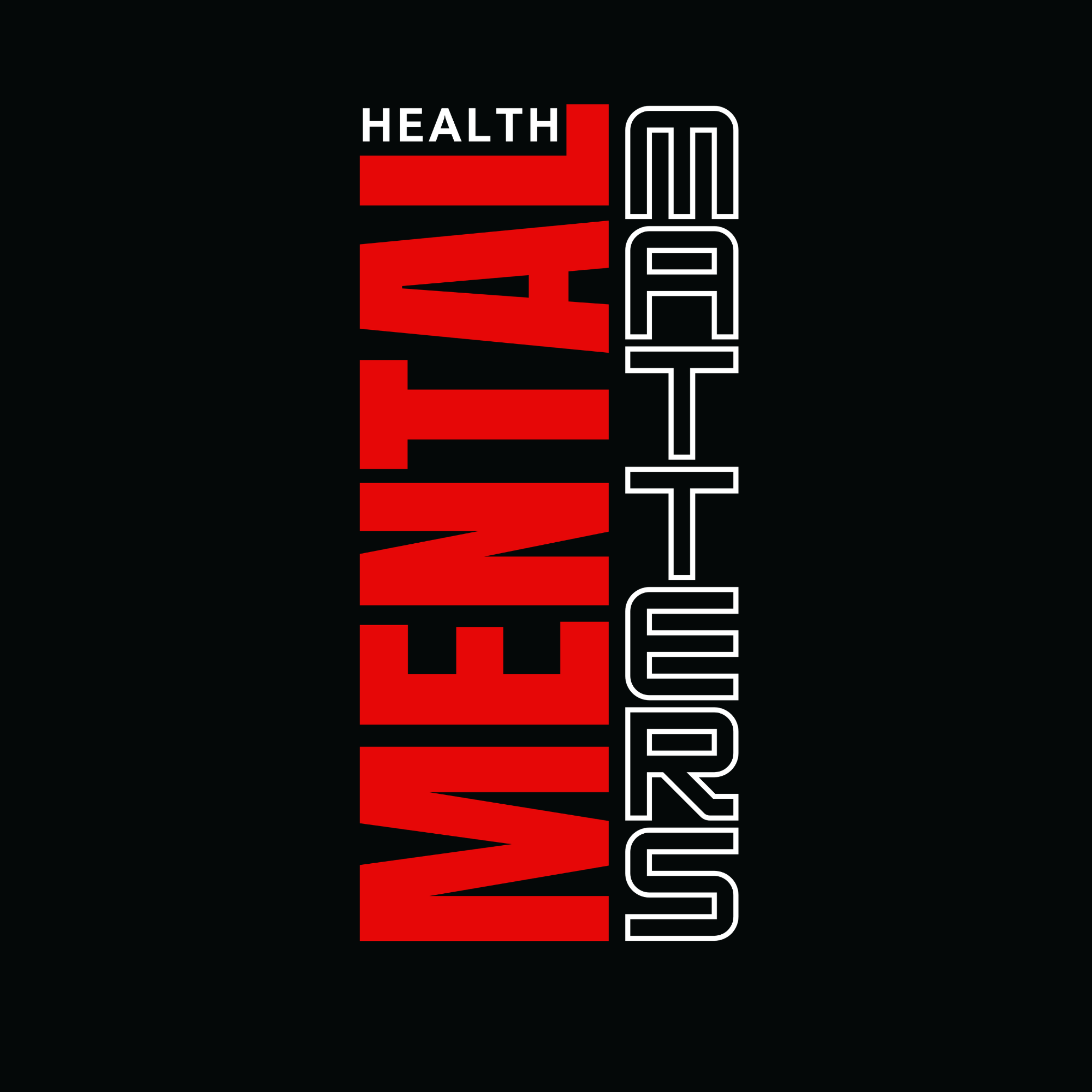 Mental Health Matters DTF Transfer