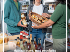 Nos produits sont vendus en local à l'épicerie associative "La Dépanneuse" à CASSON