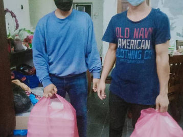 SEDEKAH MAKANAN UNTUK MANGSA BANJIR DI KG.BUKIT LANCHONG.