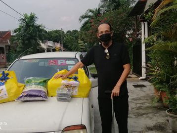 SEDEKAH MAKANAN DAPUR KEPADA OKU