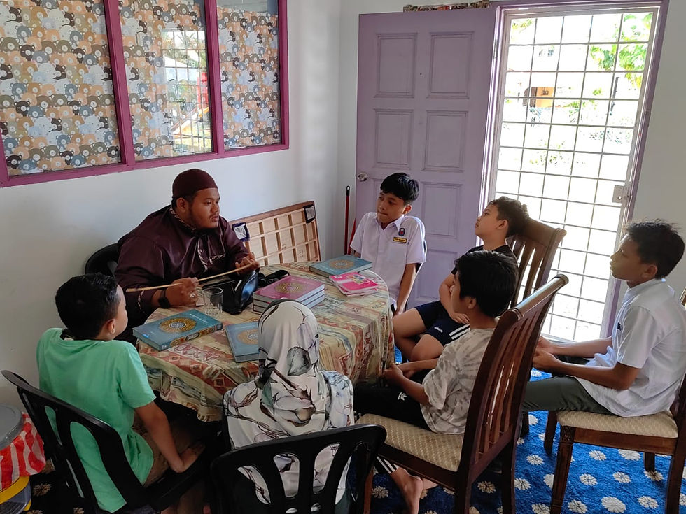 4.7.2022 Kelas Mengaji Iqra Dan AL Quran Di Rumah Kebajikan AL Fattah