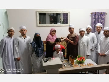 Doa selamat untuk keluarga Puan Shahidah.